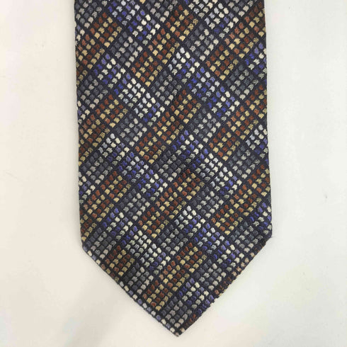 ミッソーニ MISSONI 総柄 シルクネクタイ メンズ